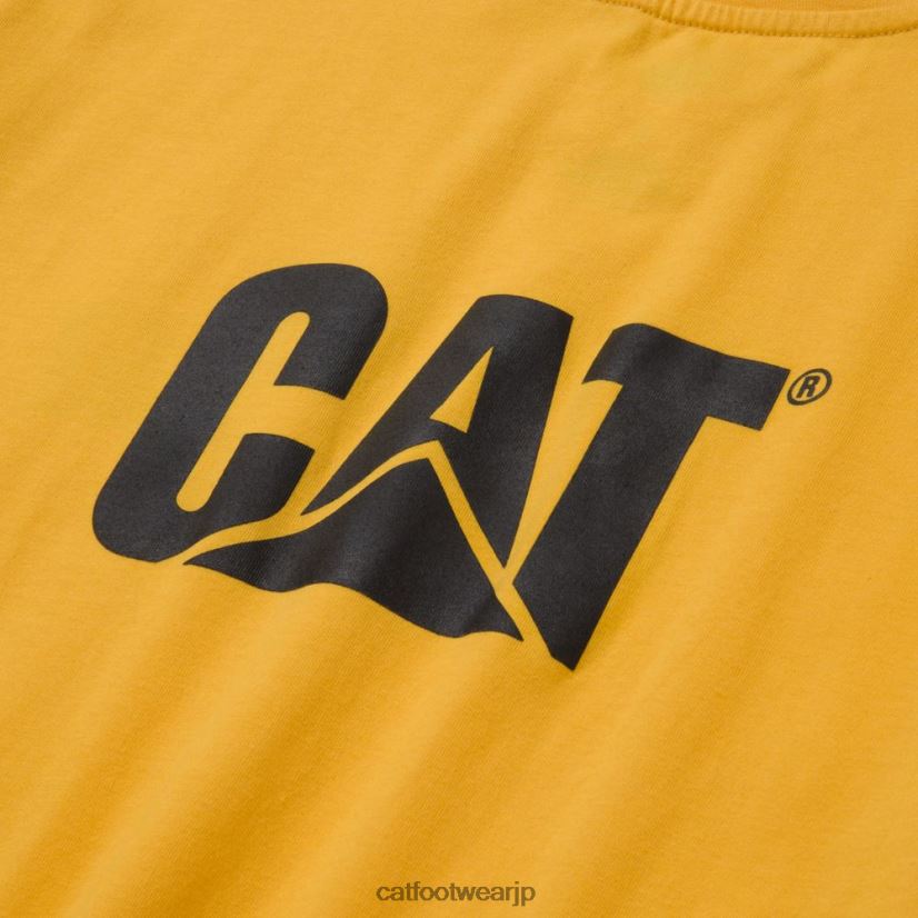 トレードマークのTシャツ 黄色 男性 N2JB0V211 Caterpillar |トップス＆アウター